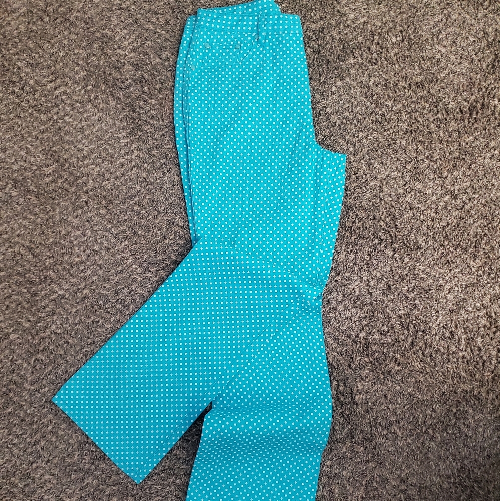 Diane Gilman Polka Dot Jeans